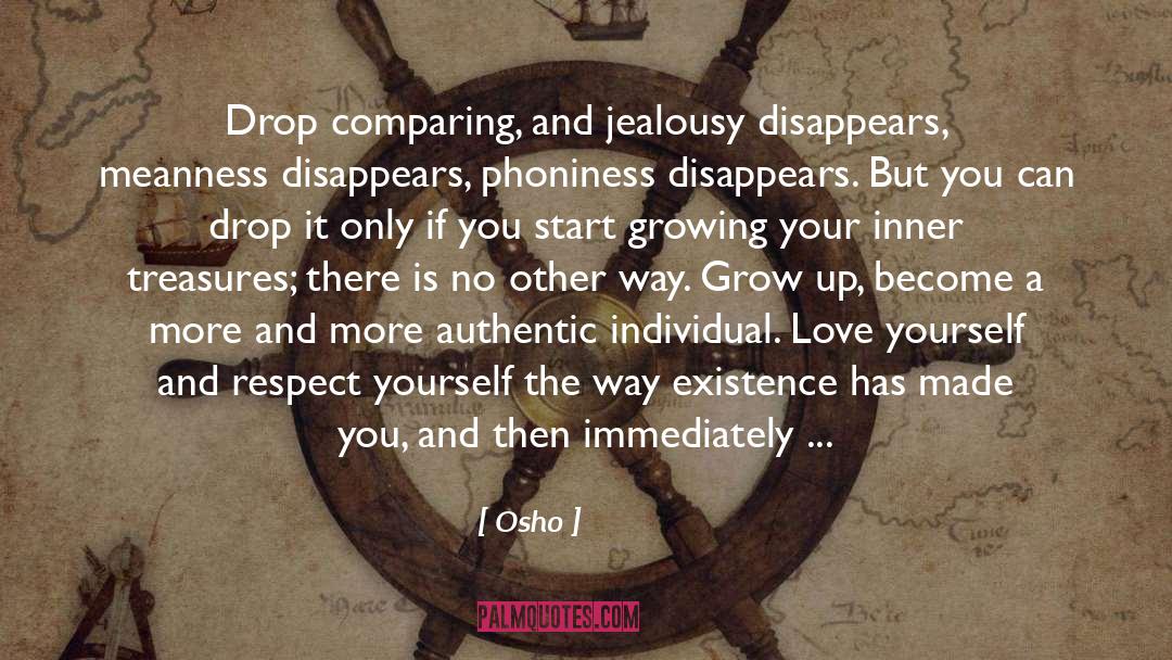 Meanness quotes by Osho