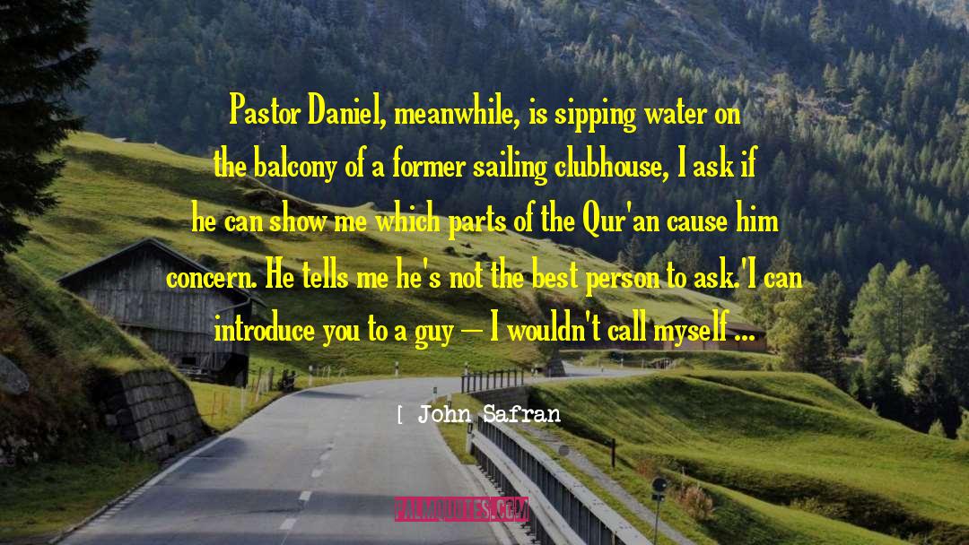 Meanwhile quotes by John Safran
