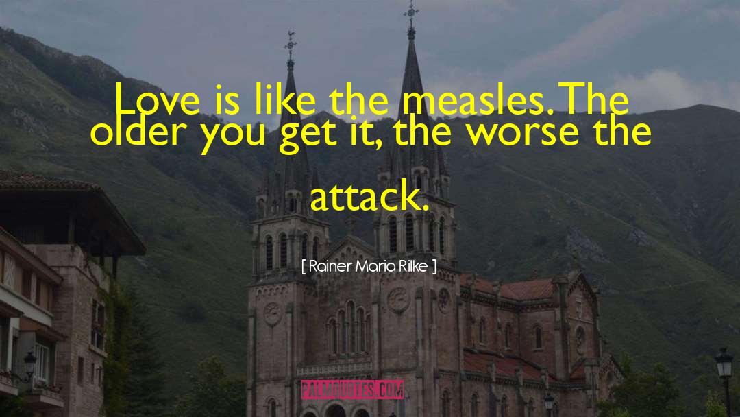 Measles quotes by Rainer Maria Rilke