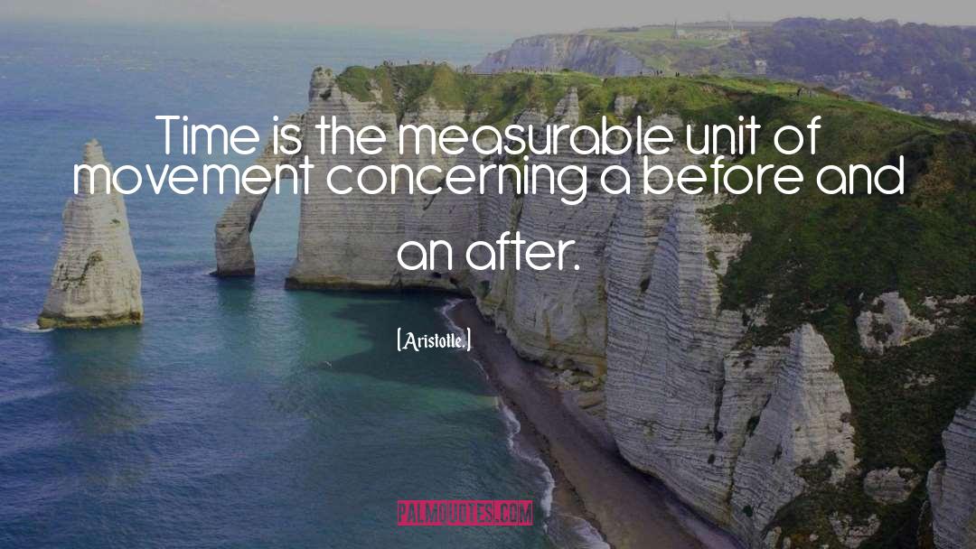 Measurable quotes by Aristotle.