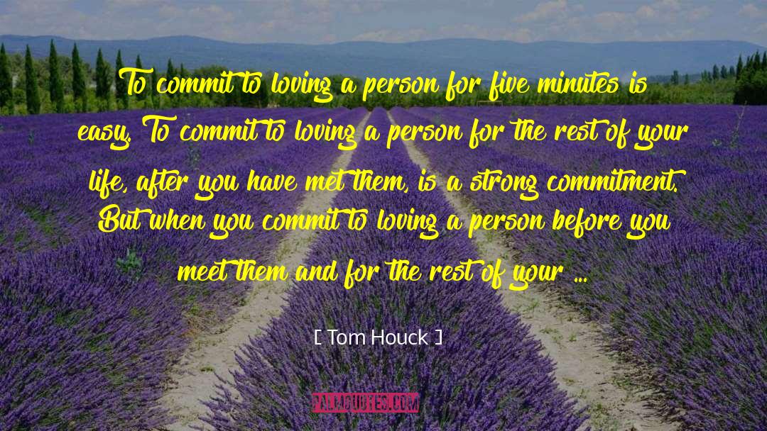 Measure Love quotes by Tom Houck