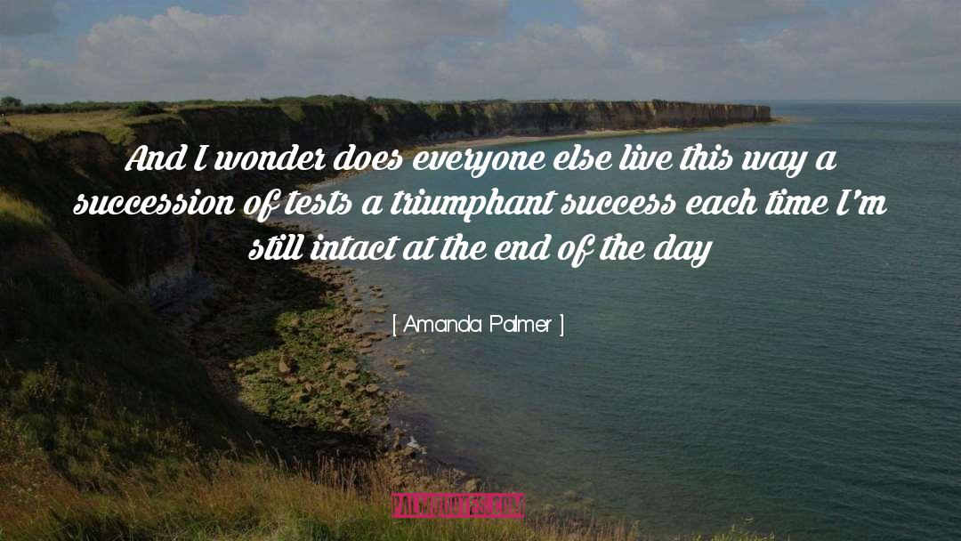 Measure Of Success quotes by Amanda Palmer