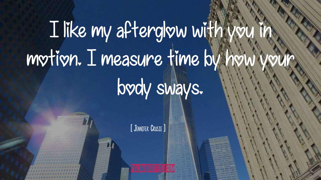 Measure Time quotes by Jennifer Crusie