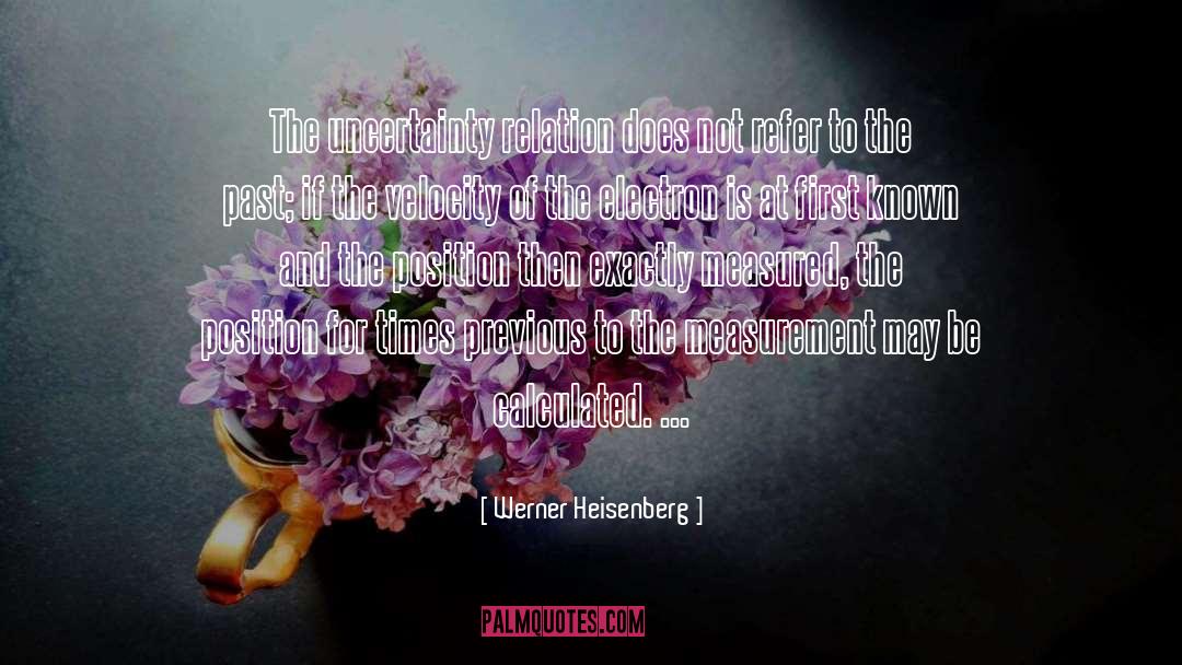 Measured quotes by Werner Heisenberg