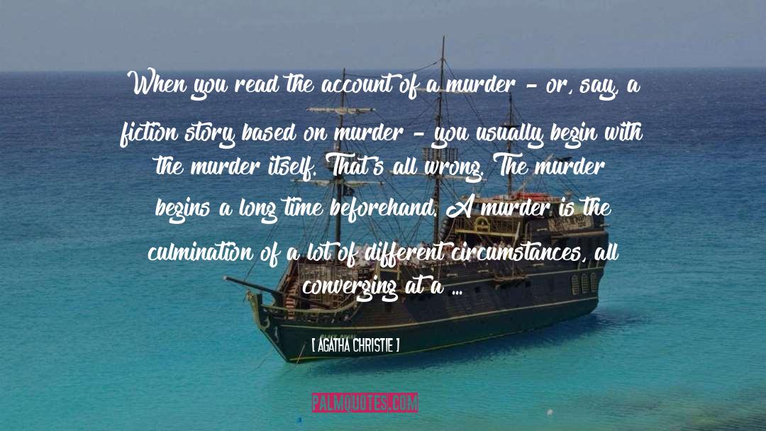 Measurement Of Time quotes by Agatha Christie