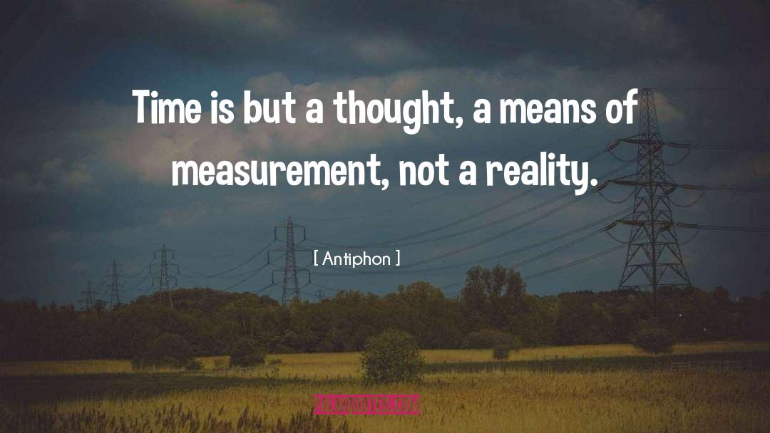 Measurement quotes by Antiphon