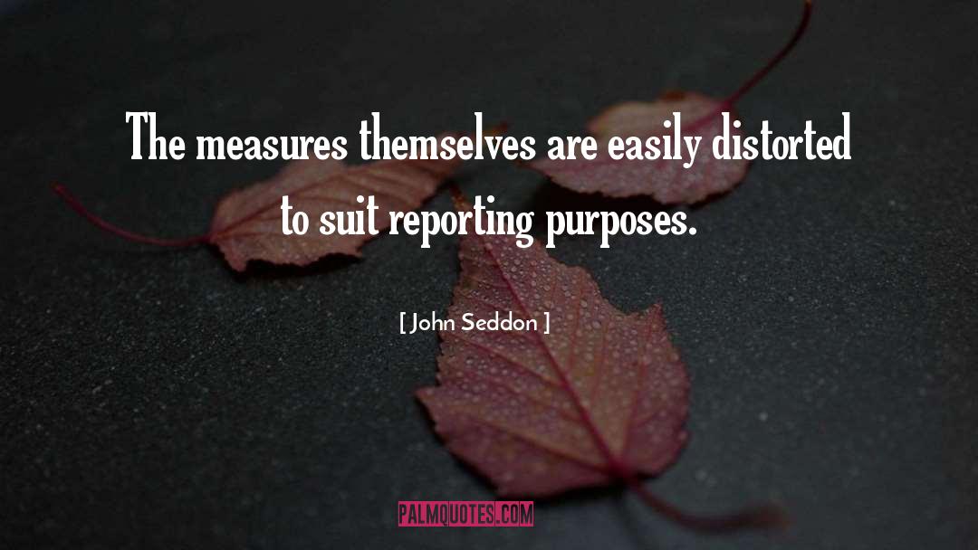 Measurement quotes by John Seddon