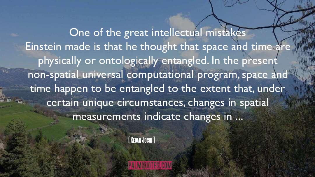Measurements quotes by Kedar Joshi