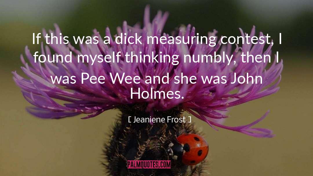 Measuring quotes by Jeaniene Frost