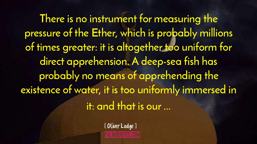 Measuring quotes by Oliver Lodge