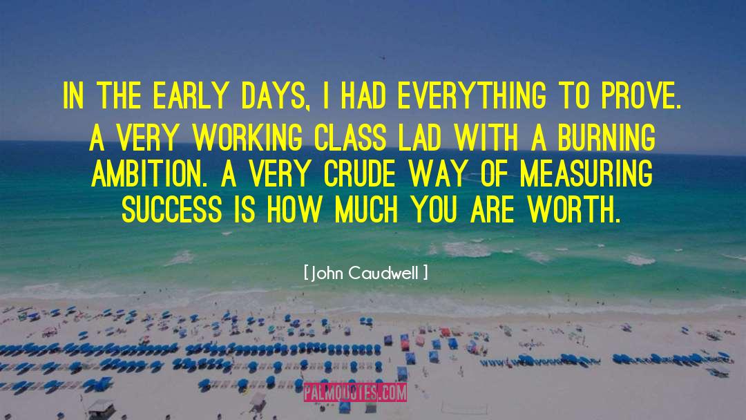 Measuring Success quotes by John Caudwell