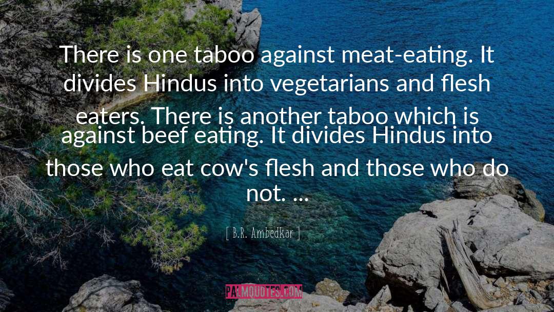 Meat Eating quotes by B.R. Ambedkar