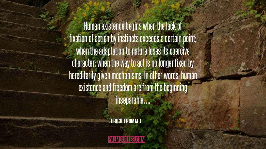 Mechanisms quotes by Erich Fromm