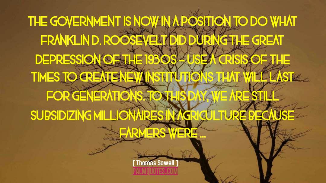 Mechanization In Agriculture quotes by Thomas Sowell