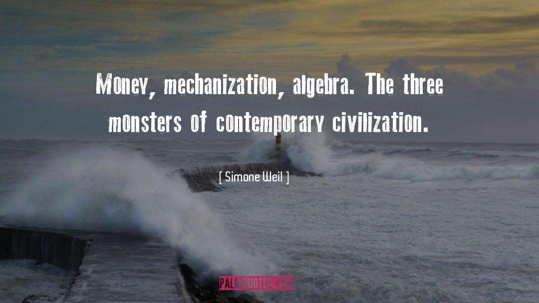 Mechanization quotes by Simone Weil