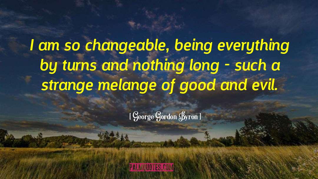 Meda Melange quotes by George Gordon Byron
