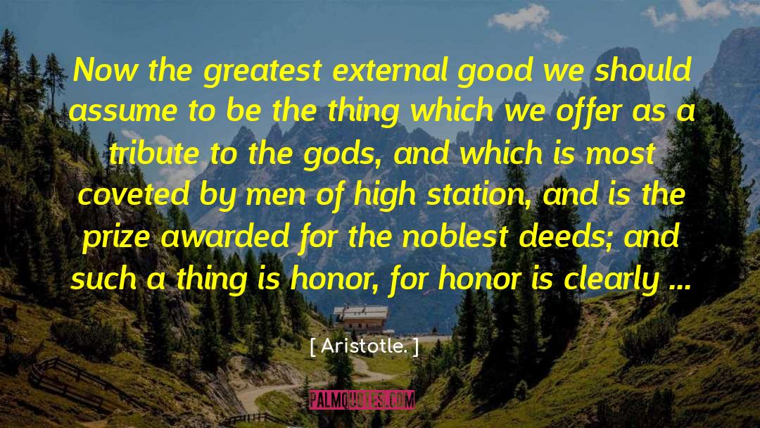 Medal Of Honor quotes by Aristotle.