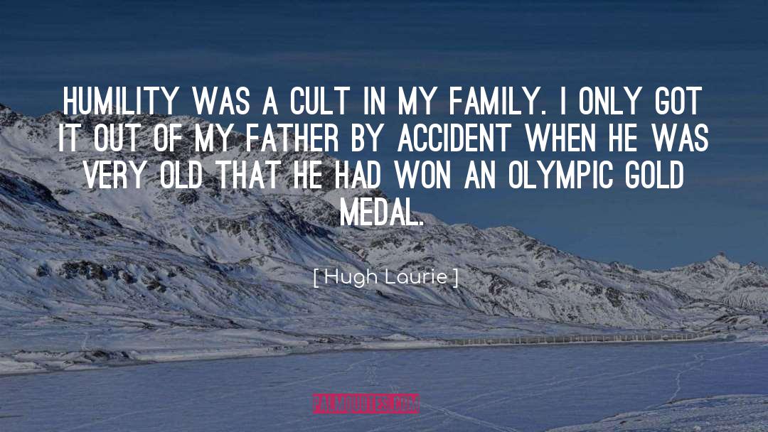 Medal quotes by Hugh Laurie