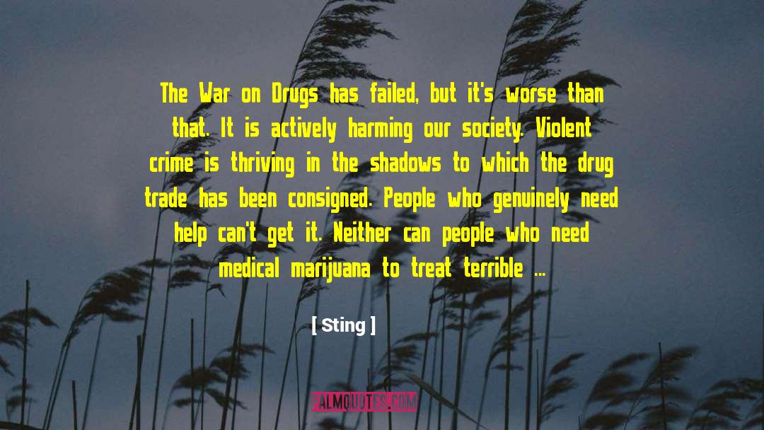 Meddlesome Weed quotes by Sting