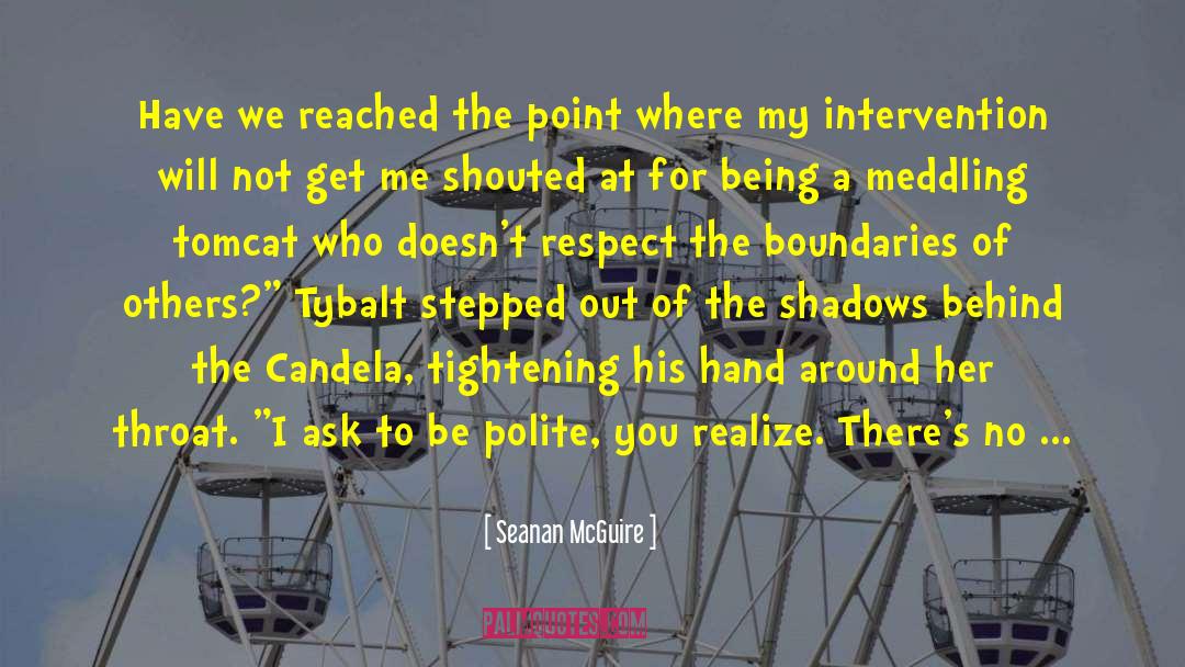Meddling quotes by Seanan McGuire