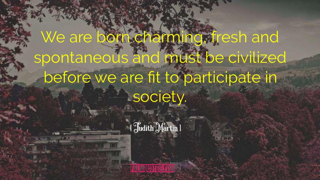 Media And Society quotes by Judith Martin