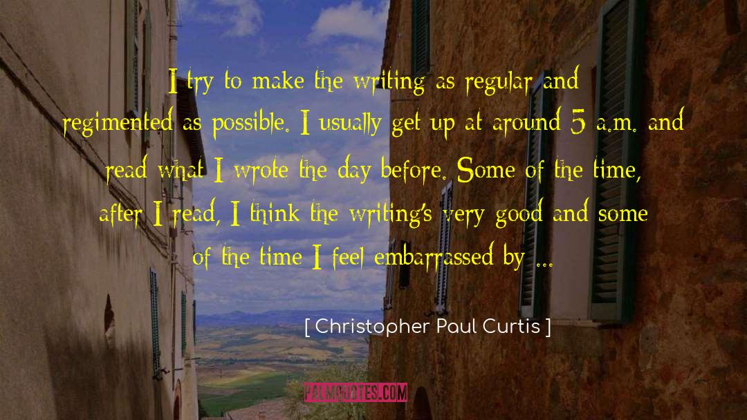 Media Attention quotes by Christopher Paul Curtis