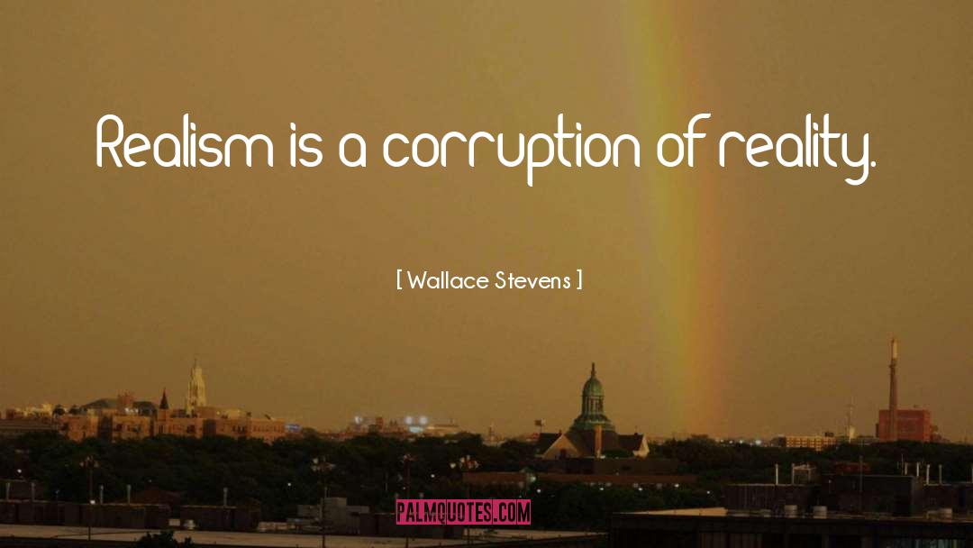 Media Corruption quotes by Wallace Stevens