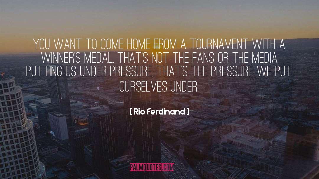 Media Coverage quotes by Rio Ferdinand