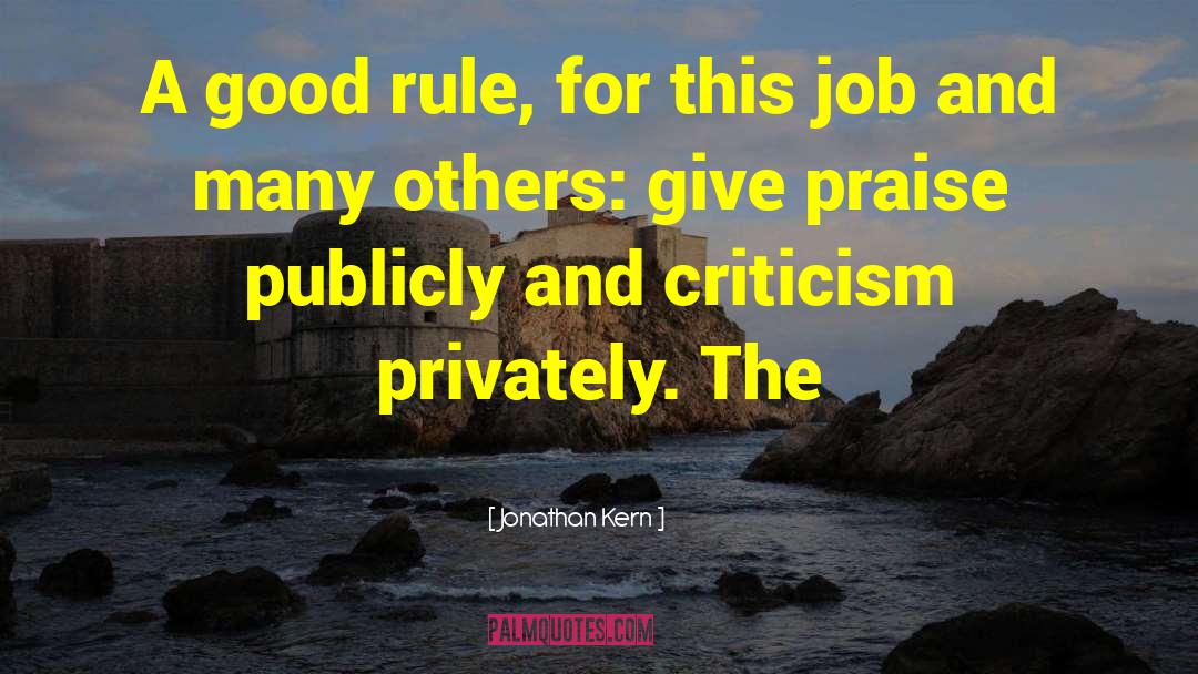 Media Criticism quotes by Jonathan Kern