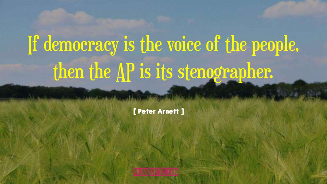 Media Journalism quotes by Peter Arnett