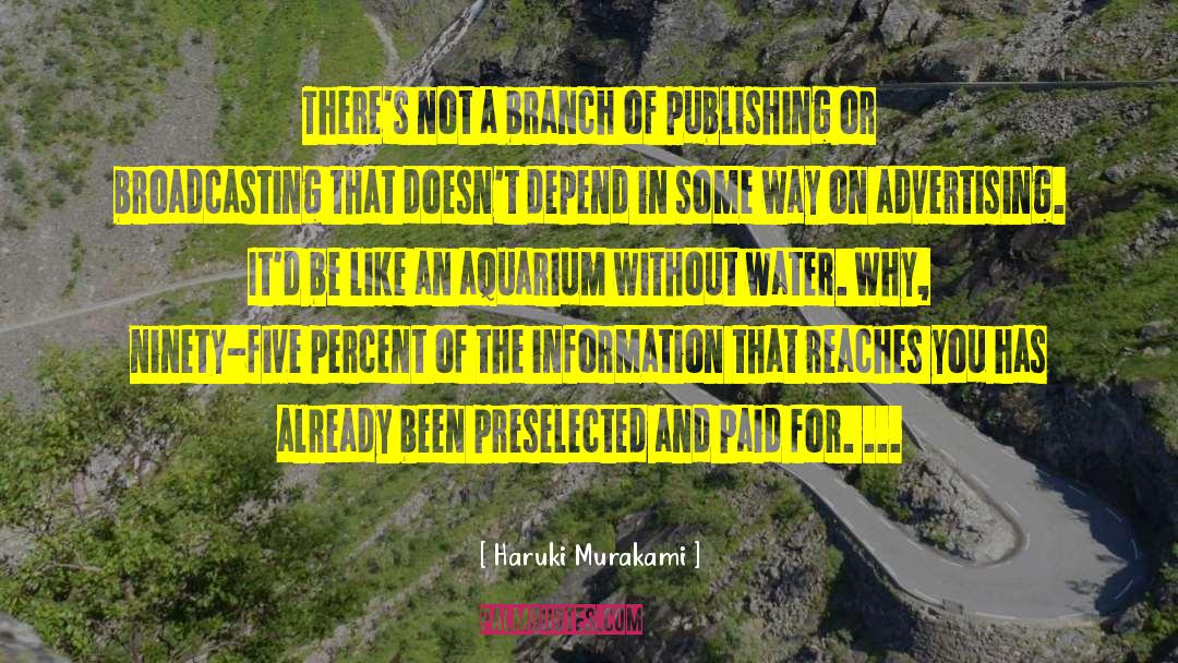 Media Manipulation quotes by Haruki Murakami