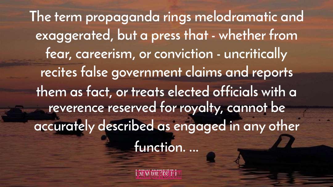 Media Of The United States quotes by Glenn Greenwald