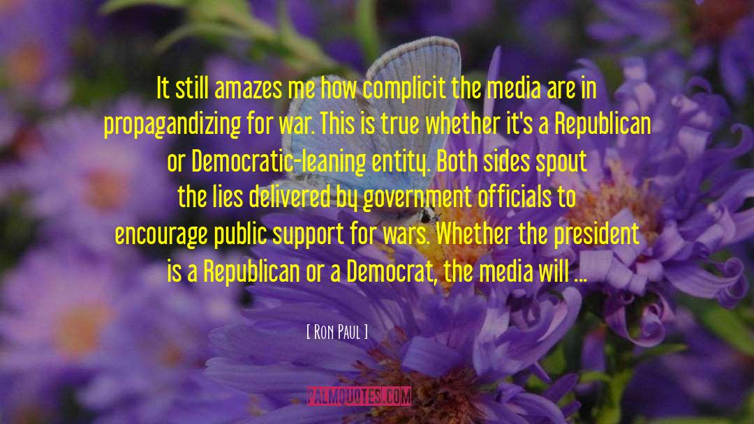 Media Suppression quotes by Ron Paul