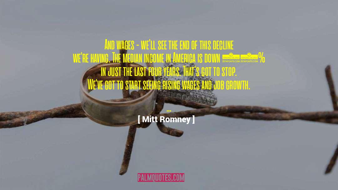 Median quotes by Mitt Romney
