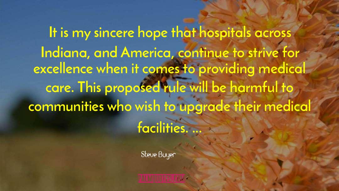 Medical Care quotes by Steve Buyer