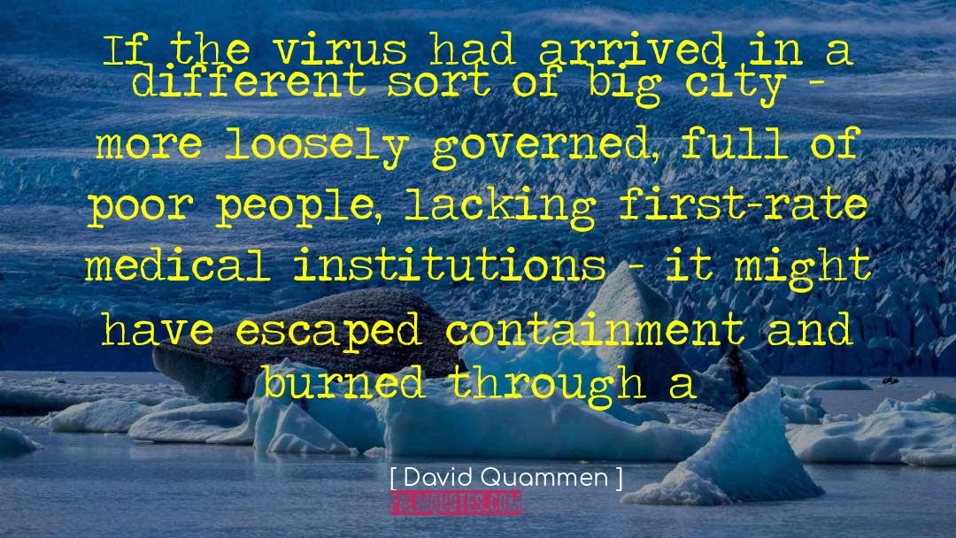 Medical Examiner quotes by David Quammen