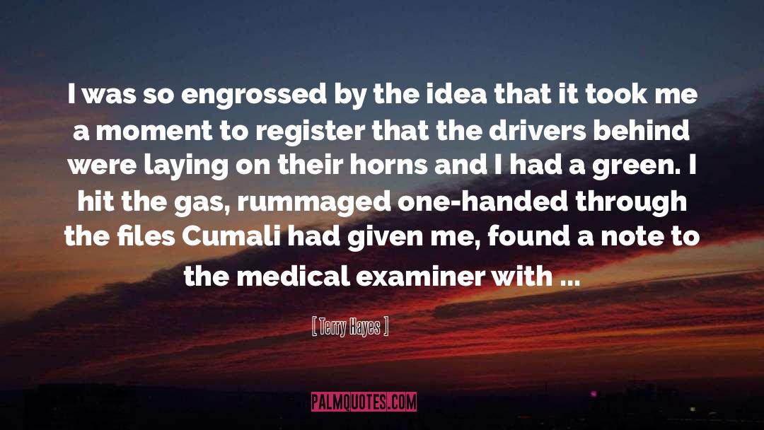 Medical Examiner quotes by Terry Hayes