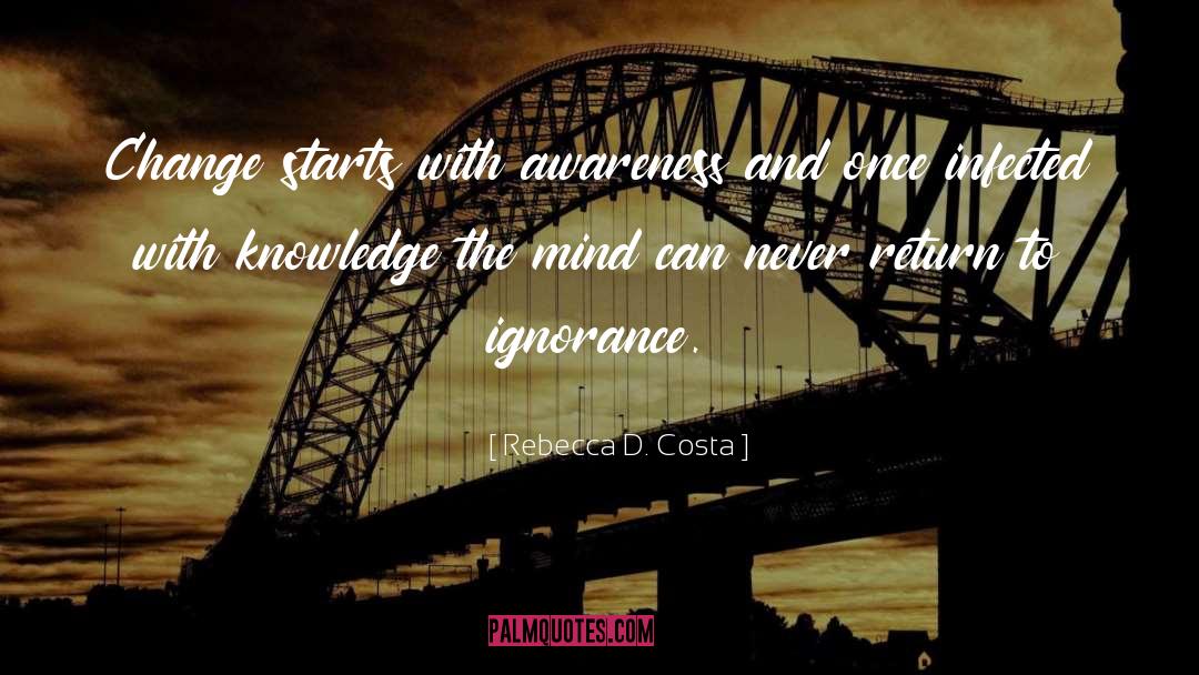 Medical Knowledge quotes by Rebecca D. Costa