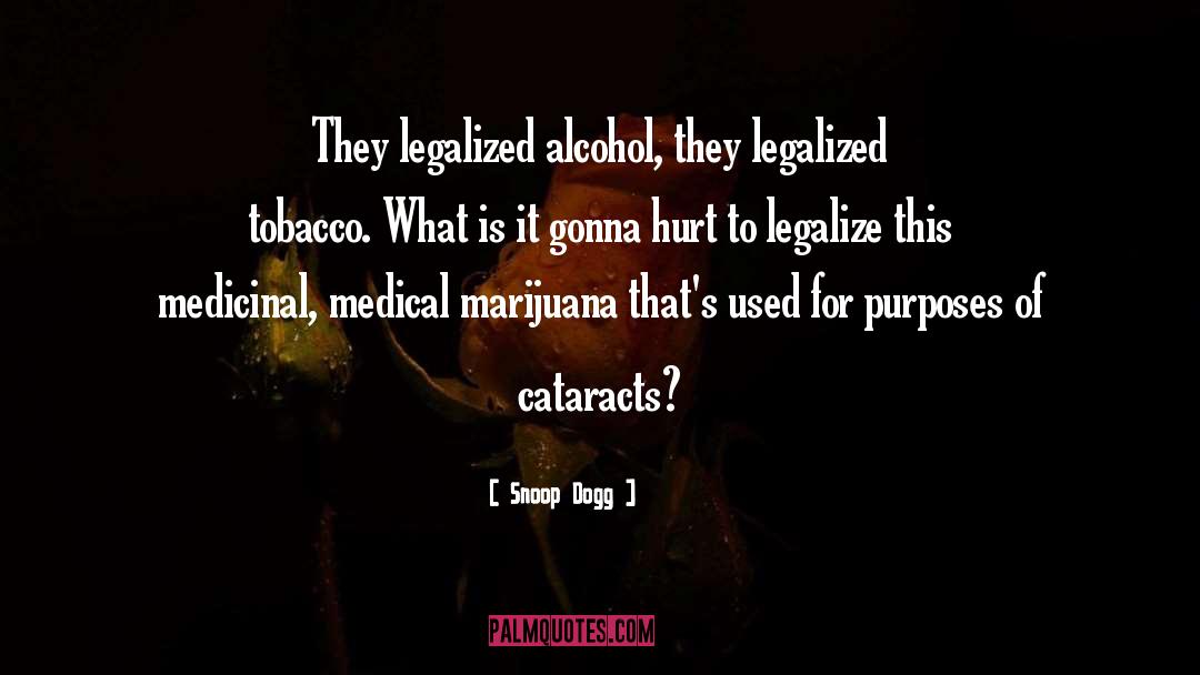 Medical Marijuana quotes by Snoop Dogg