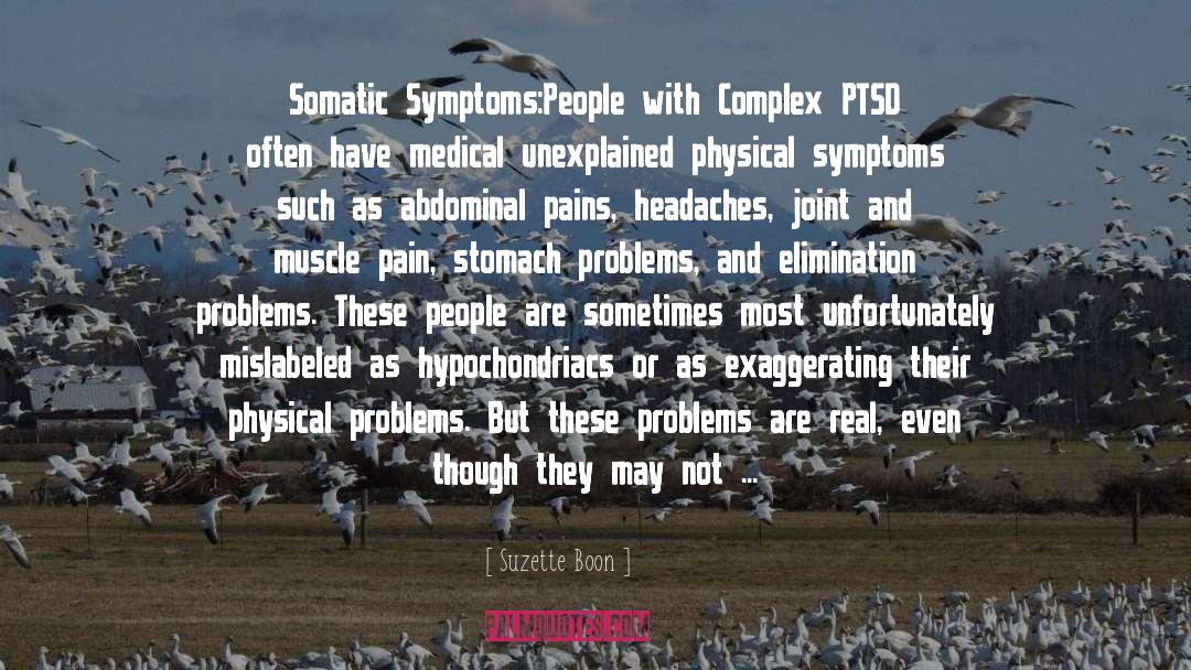 Medical Problems quotes by Suzette Boon