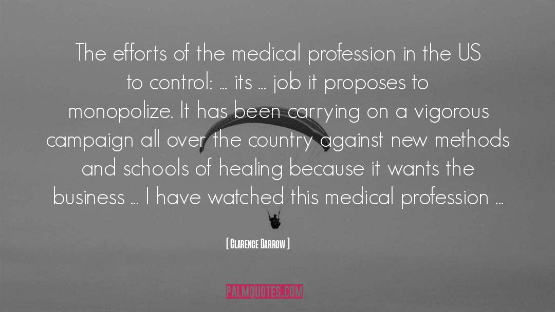 Medical Profession quotes by Clarence Darrow