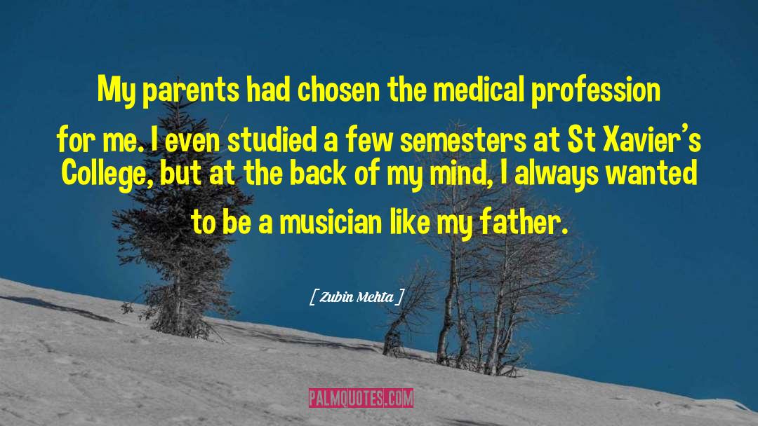 Medical Profession quotes by Zubin Mehta
