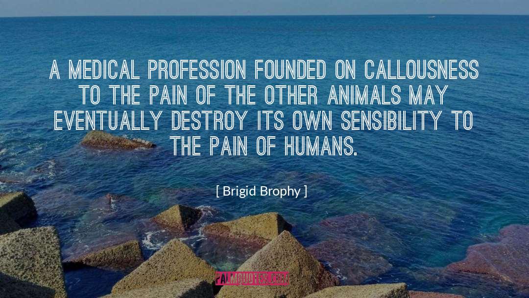 Medical Profession quotes by Brigid Brophy