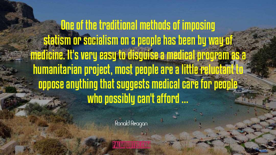 Medical Sociology quotes by Ronald Reagan