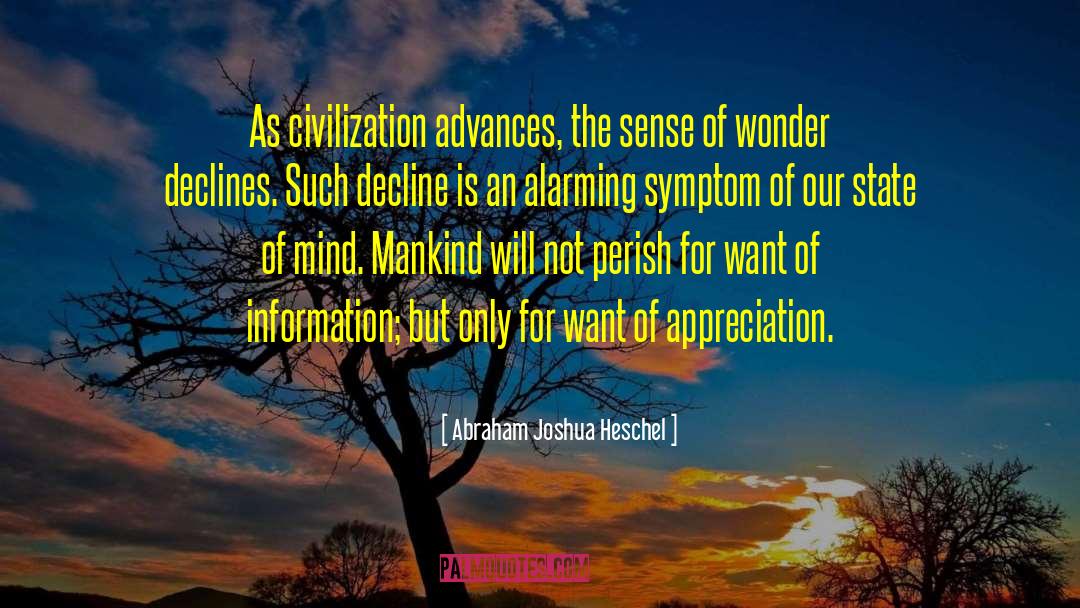 Medically Unexplained Symptoms quotes by Abraham Joshua Heschel