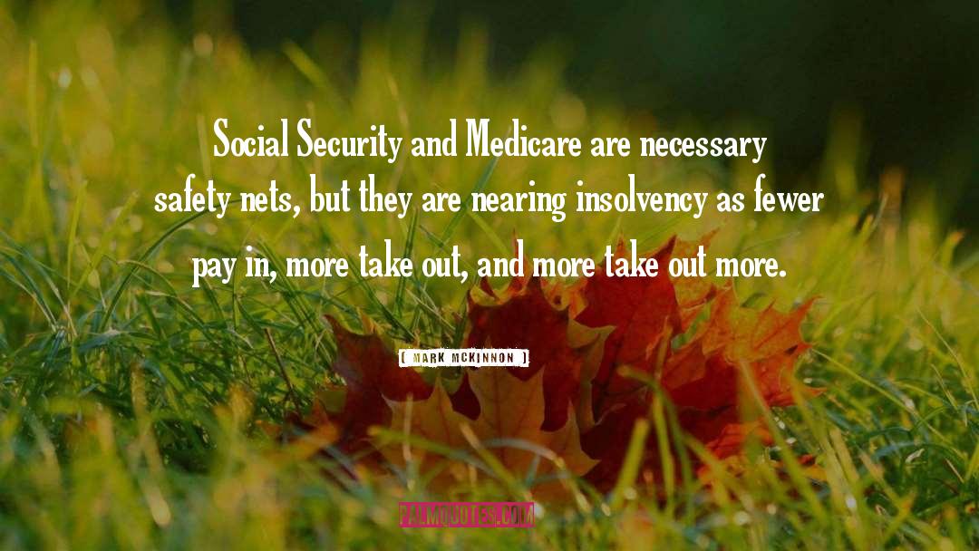 Medicare quotes by Mark McKinnon
