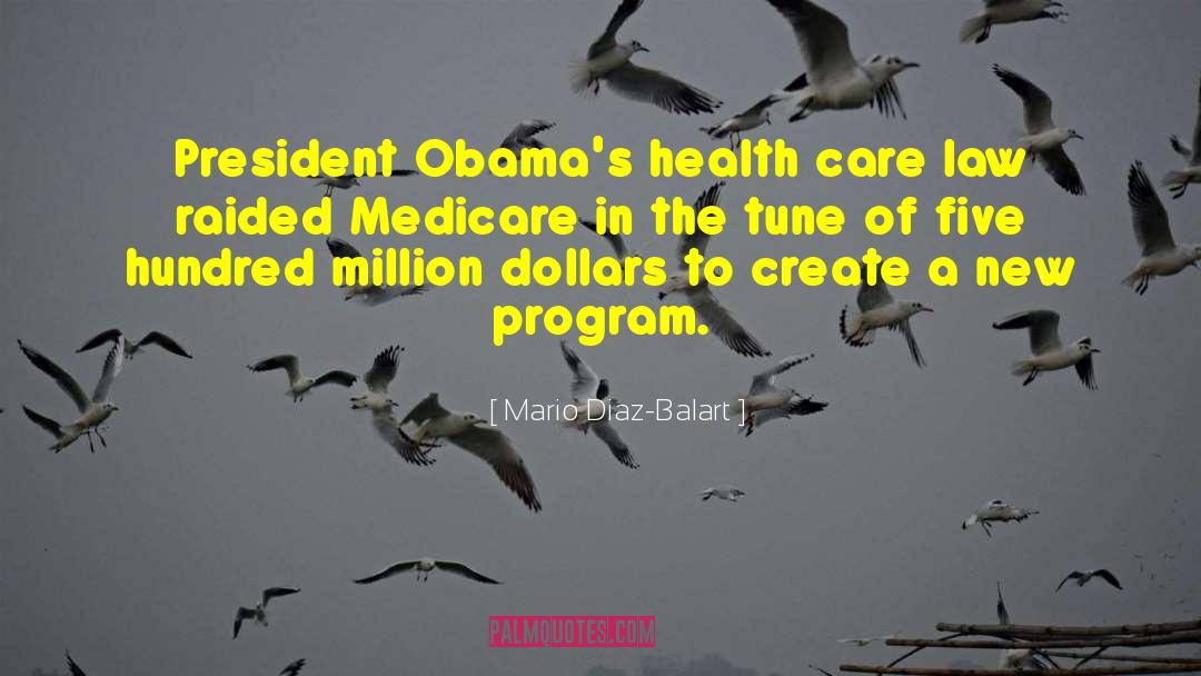 Medicare quotes by Mario Diaz-Balart