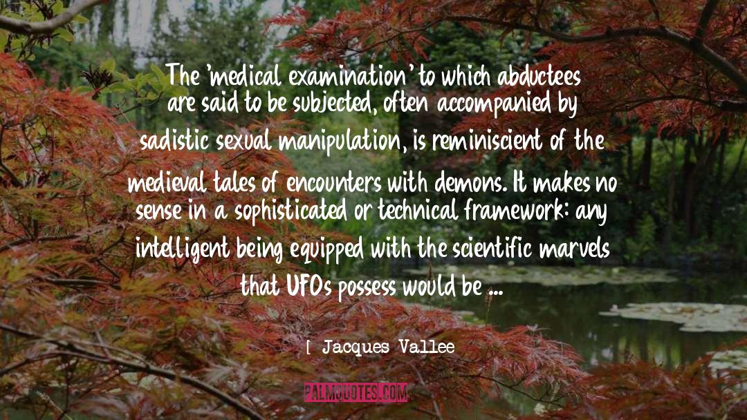 Medieval Cattle quotes by Jacques Vallee