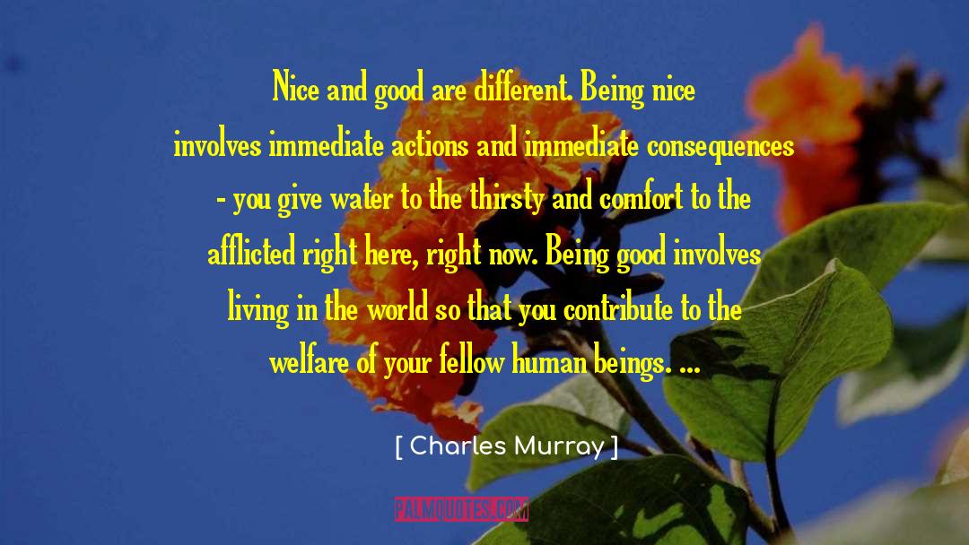 Mediocre Living quotes by Charles Murray