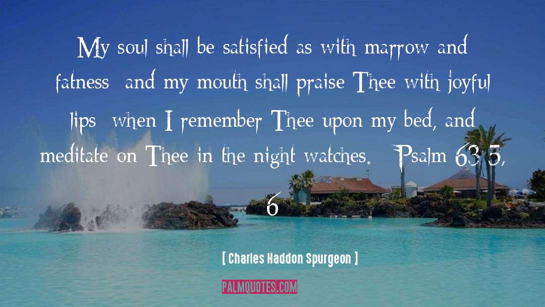 Meditate On quotes by Charles Haddon Spurgeon